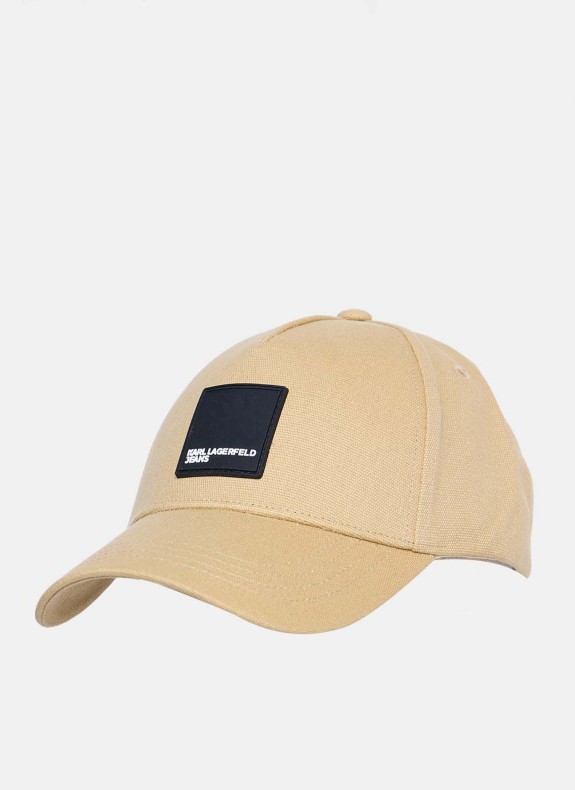 Casquette Karl Lagerfeld KLJ Box Logo camel