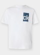 T-shirt Calvin Klein Bh Box Graphic Tee blanc