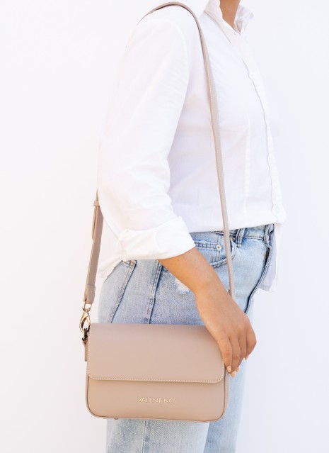 Bandolera Valentino Bags VBS7B303 em Beige