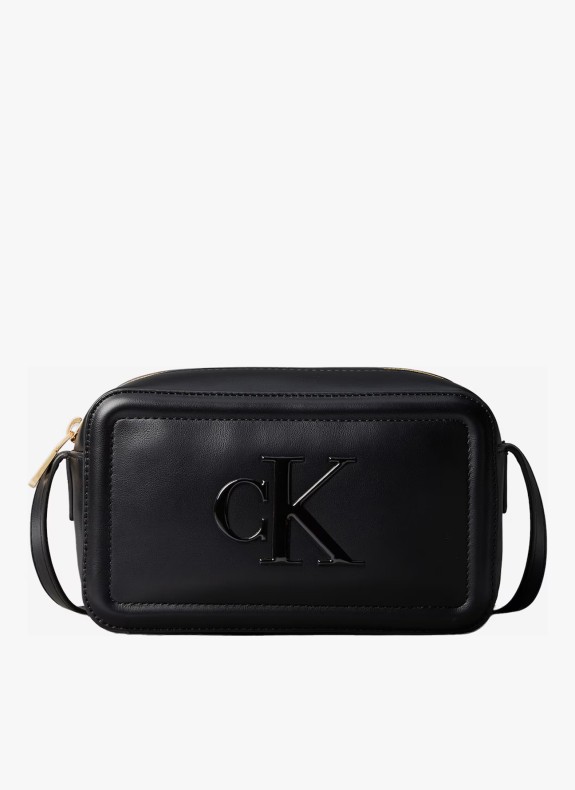 Sac bandoulière Calvin Klein Raised CK Camera Bag noir