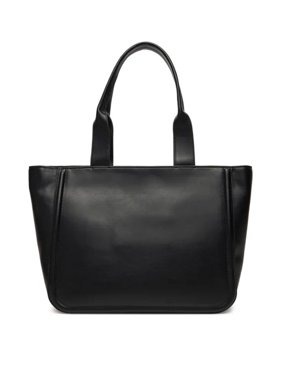 Sac Calvin Klein Raised CK Medium Tote noir