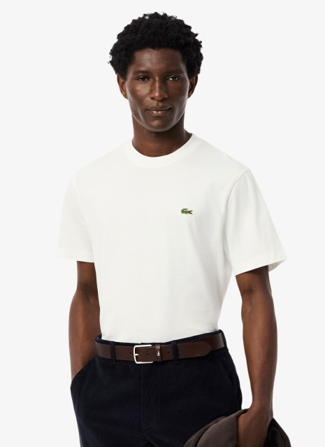 T-shirt Lacoste blanc