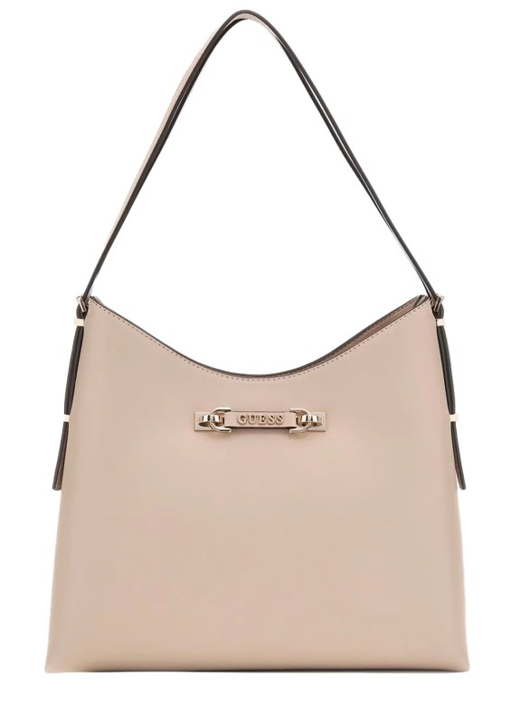 Bolso Guess Lefia Large Hobo taupe