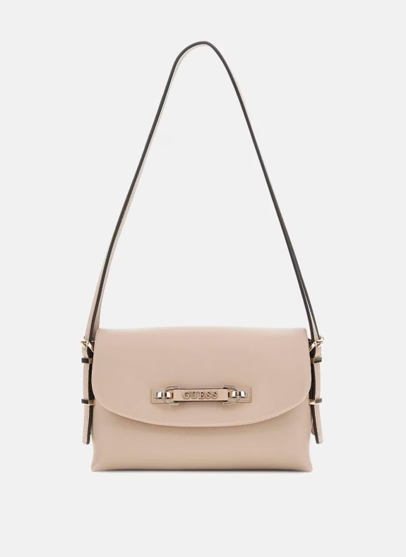 Bolso Guess Lefia Flap Shoulder Bag taupe