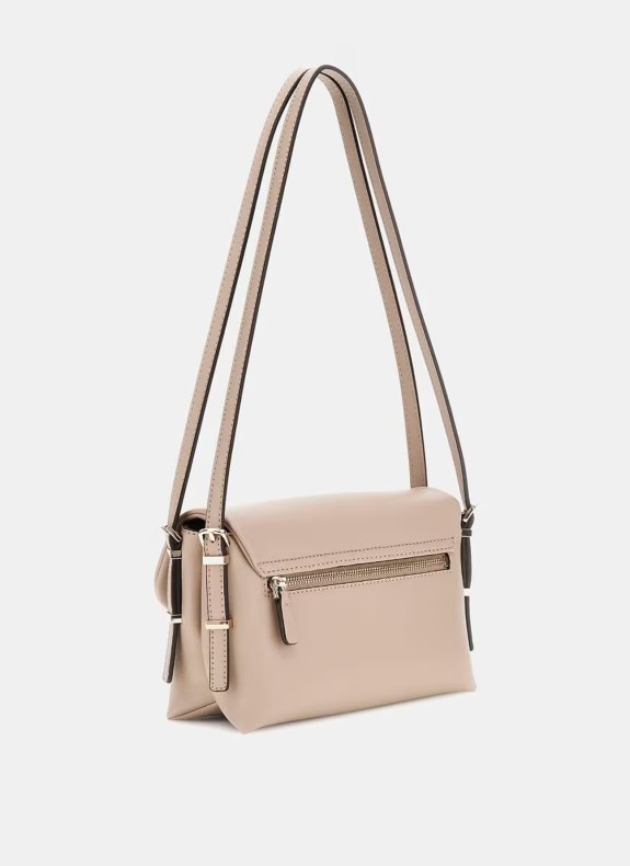 Bolso Guess Lefia Flap Shoulder Bag taupe