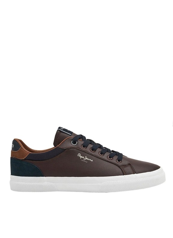 Chaussures Pepe Jeans Kenton Court marron