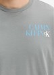 T-Shirt Calvin Klein CK NY WRD grau