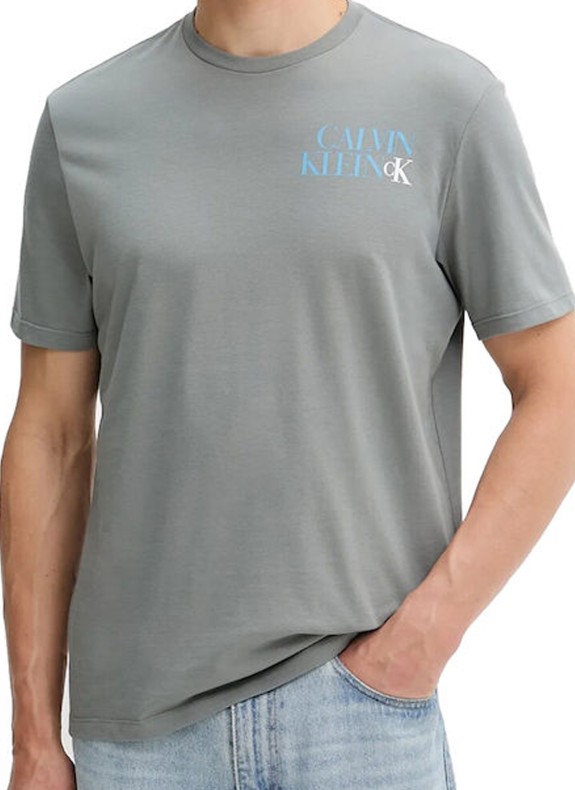 T-shirt Calvin Klein CK NY WRD gris