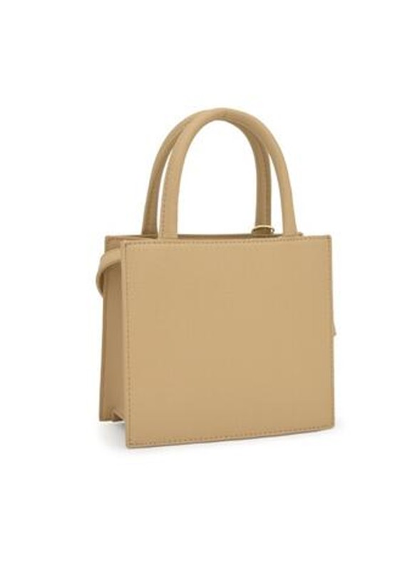 Bolso Tous Mini Cube Tous Brenda camel