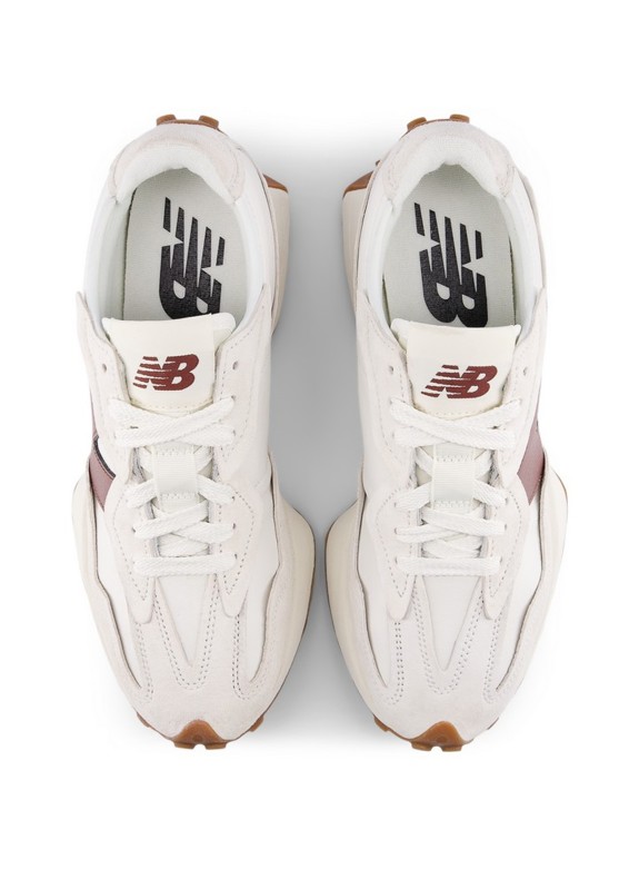 New Balance U327 weiße Pantoffeln