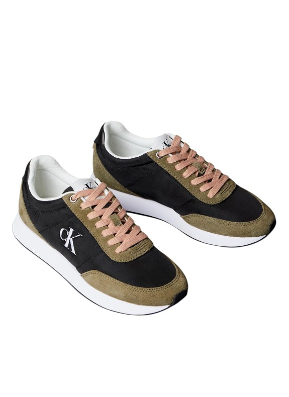 RETRO RUNNER LACE UP NYLON MG