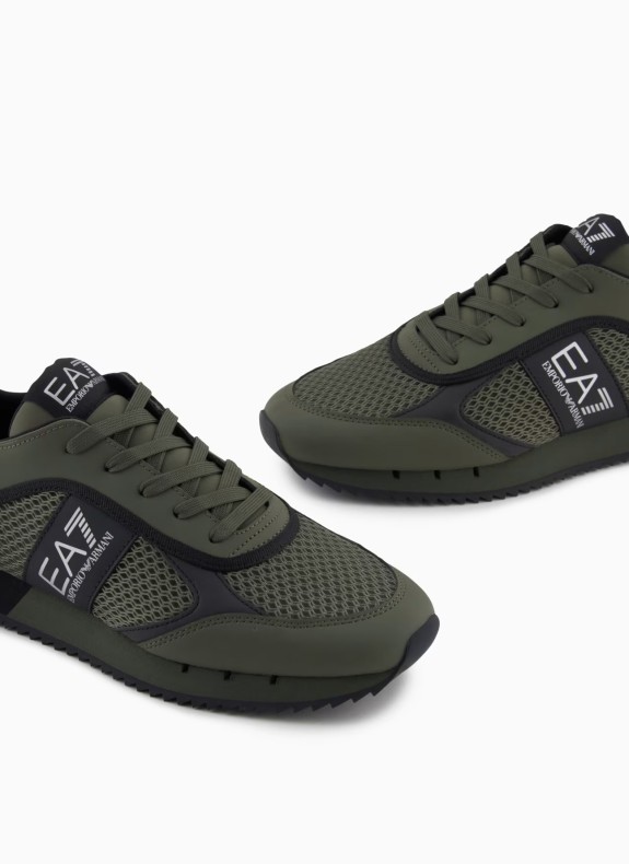 Baskets Armani EA7 7X000334 kaki