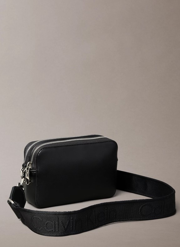 WEBBING DOUBLE STRAP CAMERA BAG