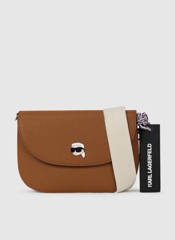 IKON PEBBLE FLAP CROSSBODY
