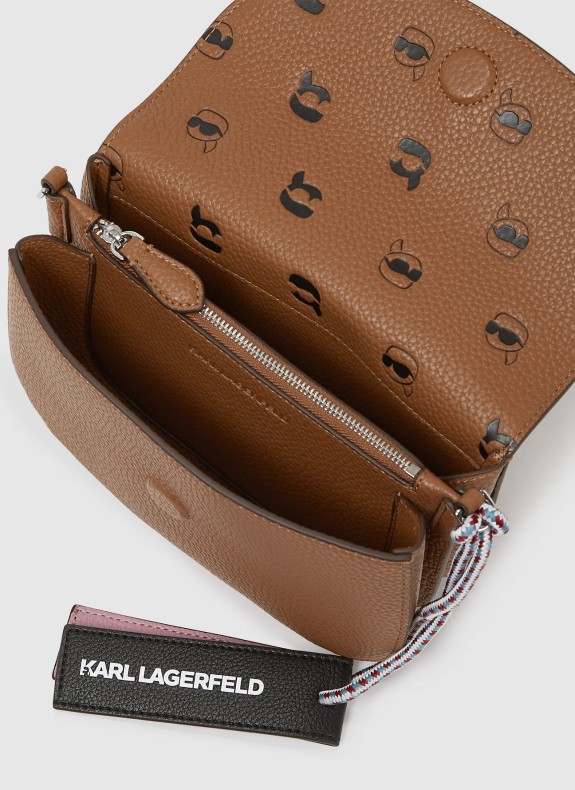 IKON PEBBLE FLAP CROSSBODY