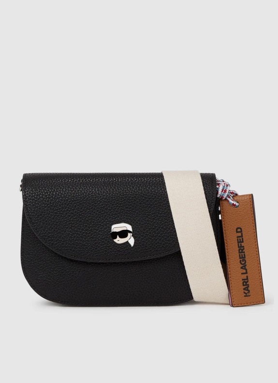 IKON PEBBLE FLAP CROSSBODY