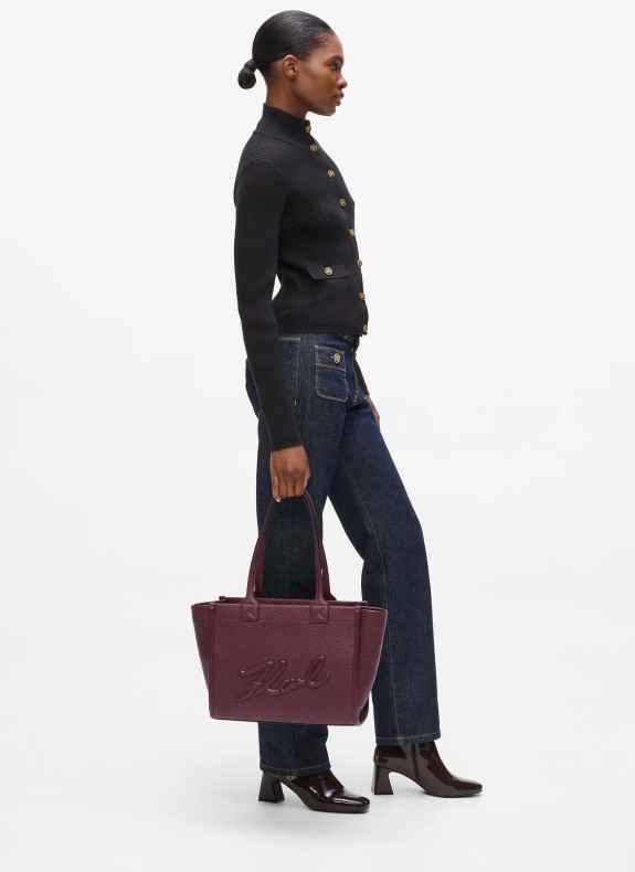 K/SKUARE EW MD TOTE GRAINY