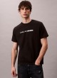 T-shirt Calvin Klein SS 20S TC CK Stack Graphic Tee noir