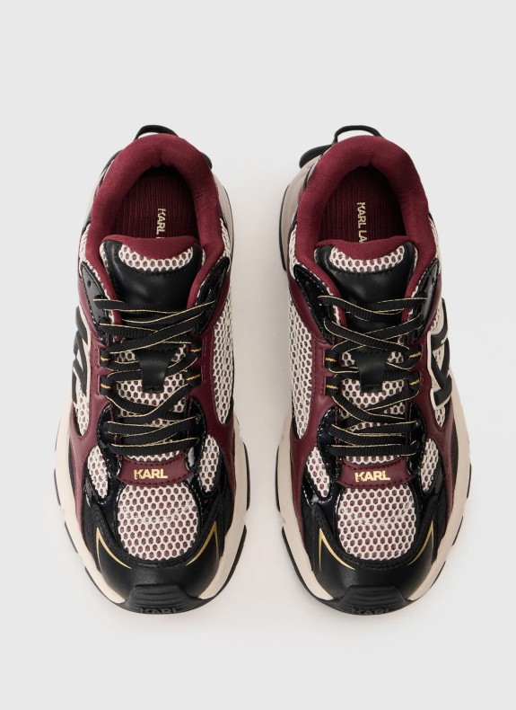 Baskets Karl Lagerfeld Orion Sidetrim Mix II noir