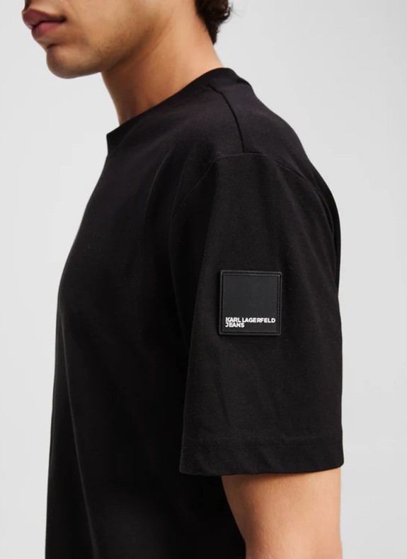 T-SHIRT KLJ REG RUBBER PATCH