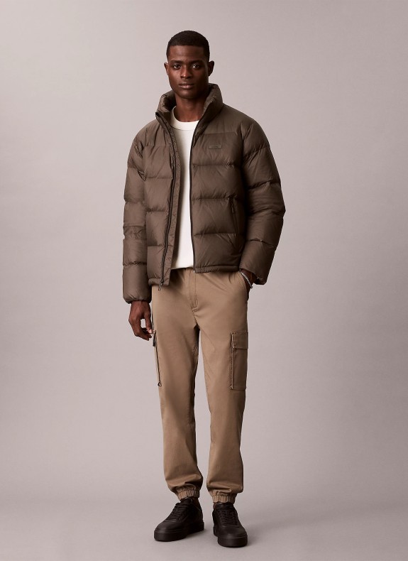 SKINNY ELASTIC TWILL CARGO PANT