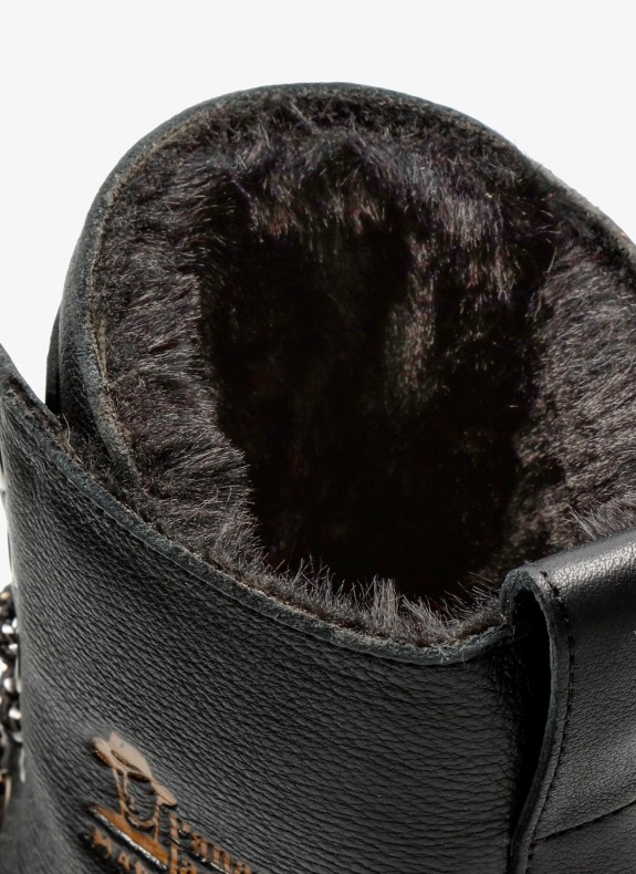 Botín Panama Jack Padma B11 para Mujer en Color Negro