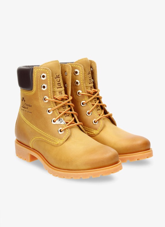 Bota Panama Jack Panama 03 B1 para Mulher na Cor Mostarda