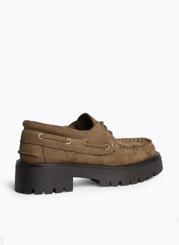 Náutico para Mujer en Color Camel