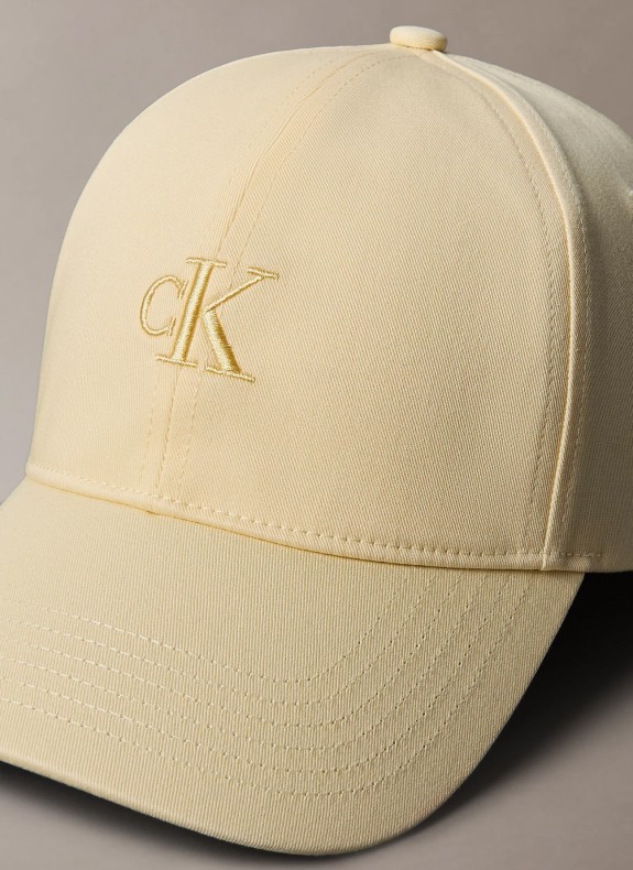 MONOGRAM EMBROIDERY BASEBALL CAP