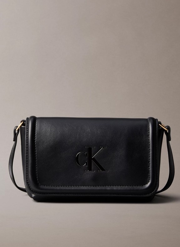 BOLD CK FLAP CROSSBODY