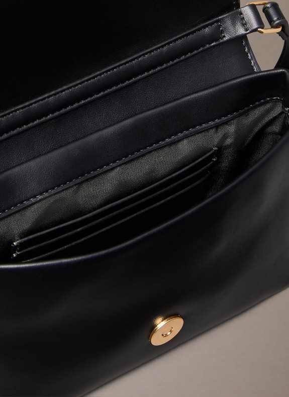 BOLD CK FLAP CROSSBODY