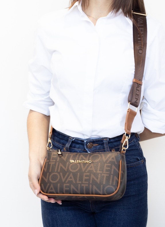 Bandolera Valentino Bags VBS9IS13 marrón
