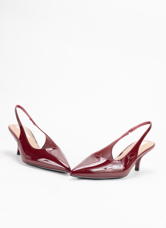 Salones para Mujer con Tacón en color Burdeos