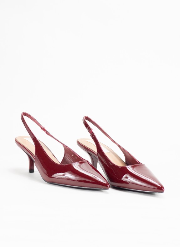 Salones para Mujer con Tacón en color Burdeos