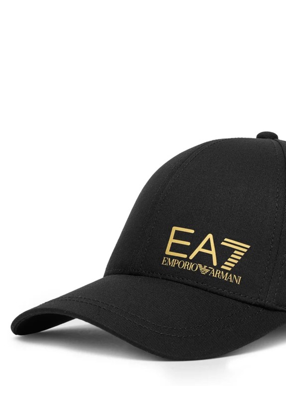 Gorra EA7 7X000005 en color negro para hombre