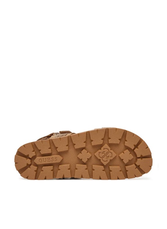 Sandalia Guess Florizy2 en color beige para mujer