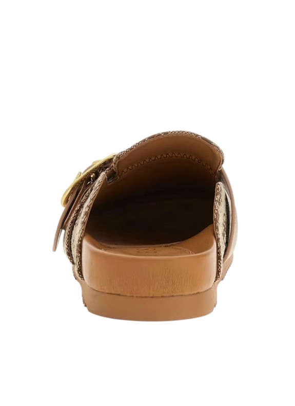 Zueco Guess Galavanta en color beige para mujer