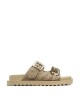 Sandalias Guess Fatema2 en color beige para mujer