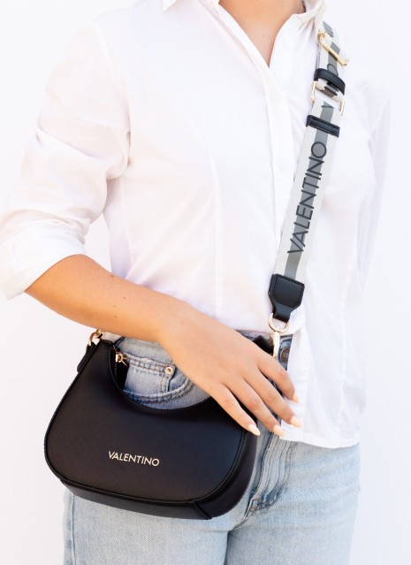 Bandolera Valentino Bags VBS7B305 en color negro para mujer