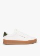 Zapatillas Tommy Hilfiger Th Court Lth Detail Ess en color beige para hombre