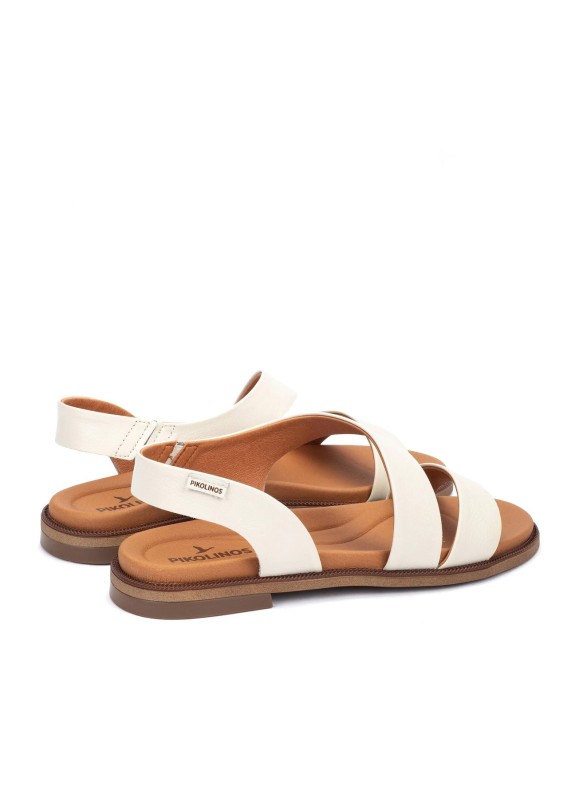 Sandalias Pikolinos Navia W3E-0652 en color blanco para mujer