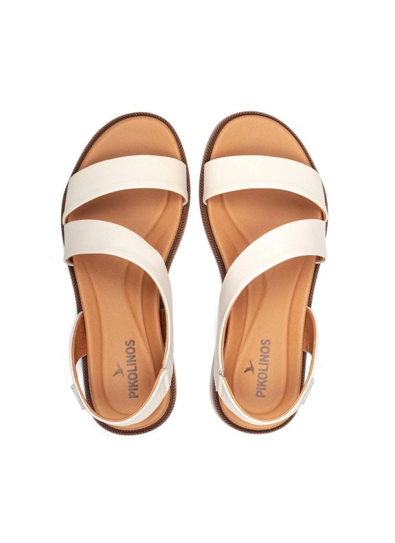 Sandalias Pikolinos Navia W3E-0652 en color blanco para mujer