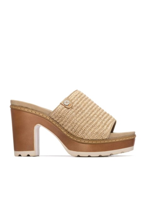 Sabot Refresh 17528203 en couleur taupe pour femme