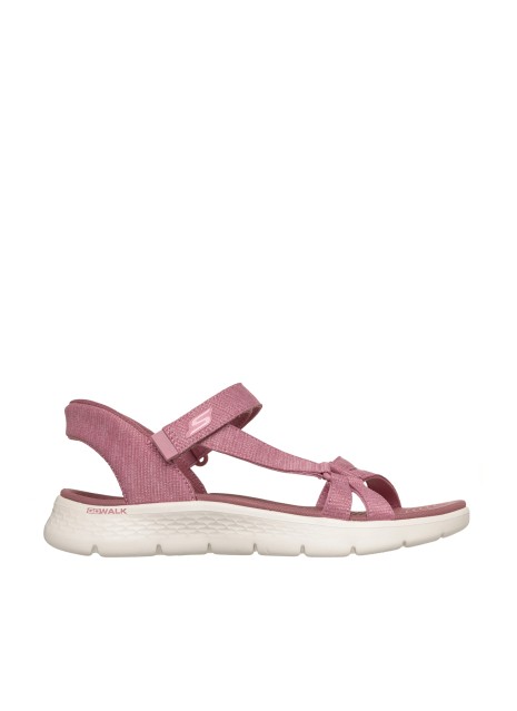 Sandalias Skechers Slip-ins Go Walk Flex Sandal en color rosa para mujer