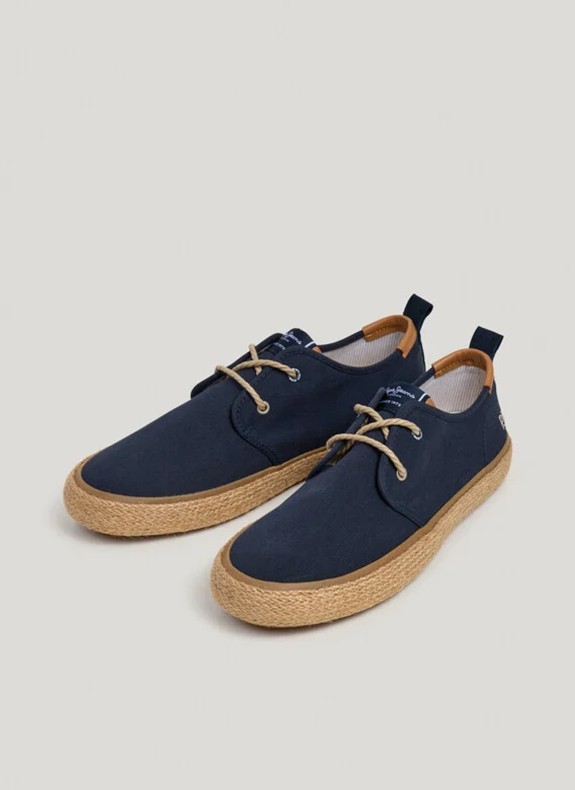 Baskets Pepe Jeans Port Bay de couleur marine pour homme.