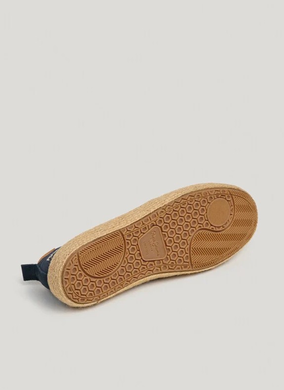 Baskets Pepe Jeans Port Bay de couleur marine pour homme.