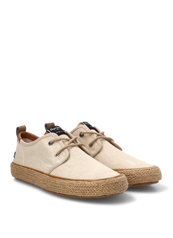 Chaussures Pepe Jeans Port Nature en beige pour homme