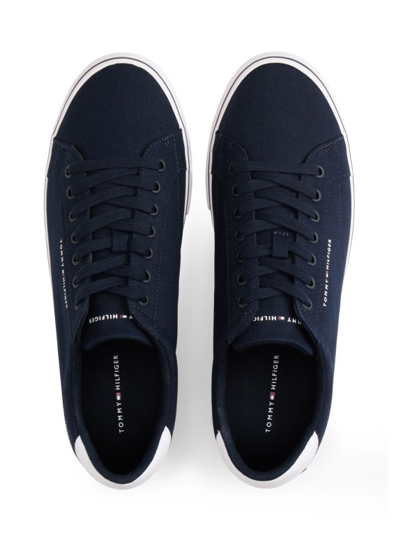 Baskets Tommy Hilfiger Vulc Core Long Lace en bleu marine pour homme