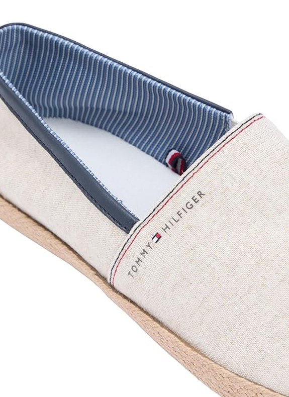 Espadrilles Tommy Hilfiger Chambray en couleur beige pour homme