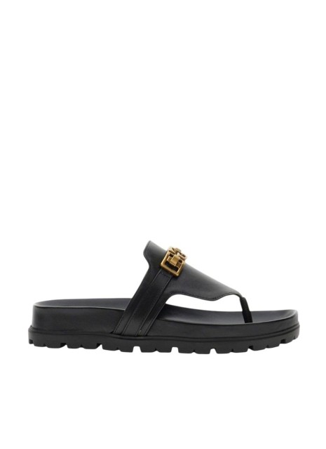 Sandalia Guess Farron en color negro para mujer